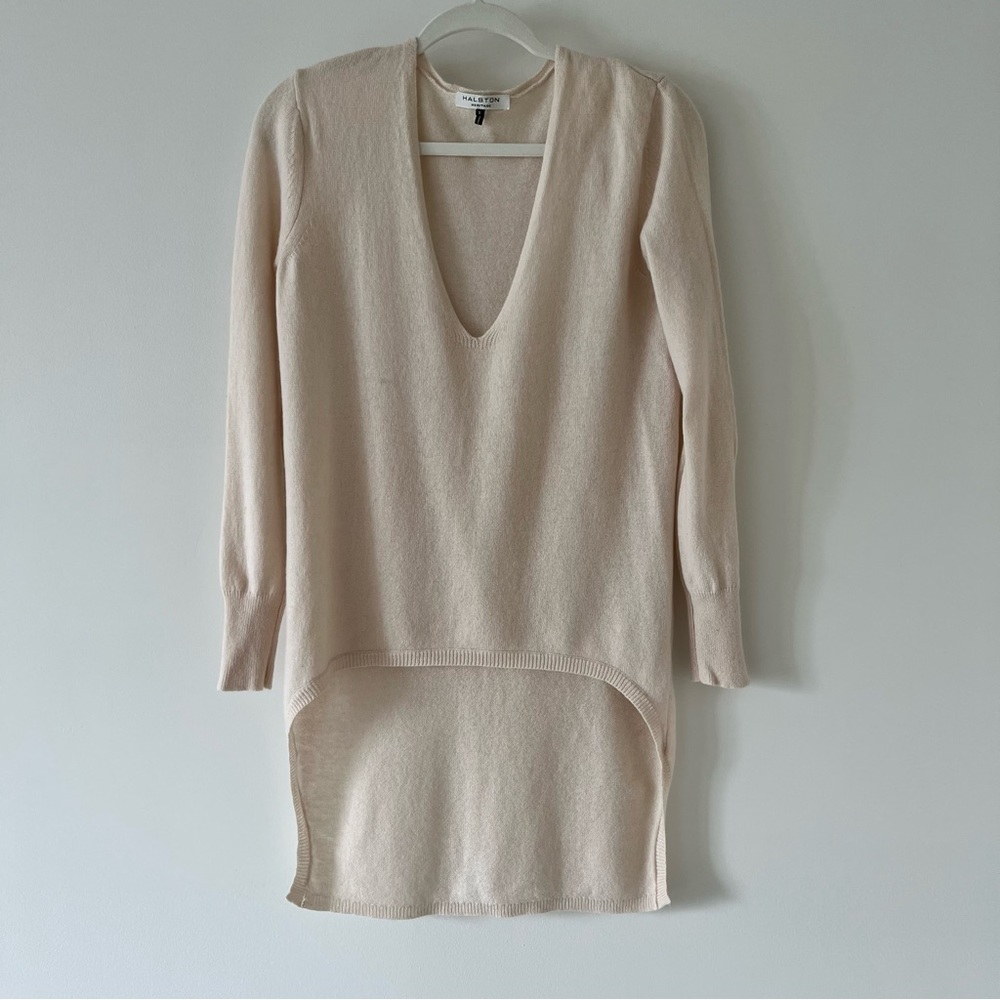 Halston Heritage wool cashmere sweater